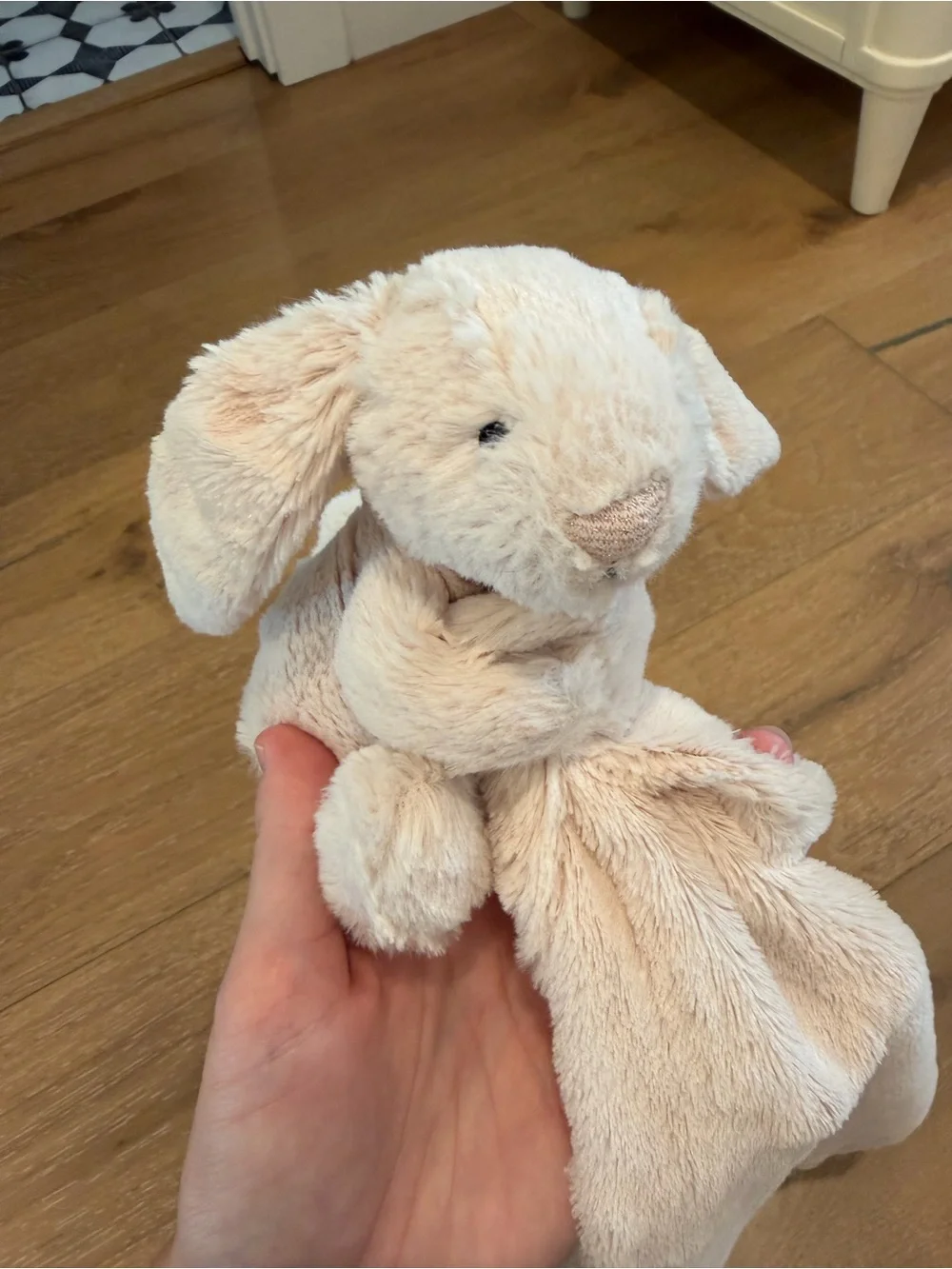 Jellycat Bashful Blush Pink Bunny Lovey